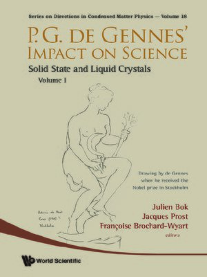 cover image of P.g. De Gennes' Impact On Science--Volume I